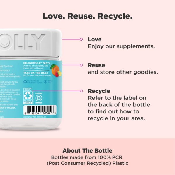 Version 1.0.0 Suplemento prenatal OLLY con vitaminas esenciales y Omega 3