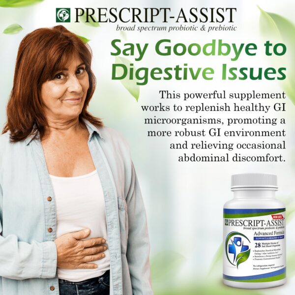 Suplemento Prescript-Assist para salud intestinal inmunológica