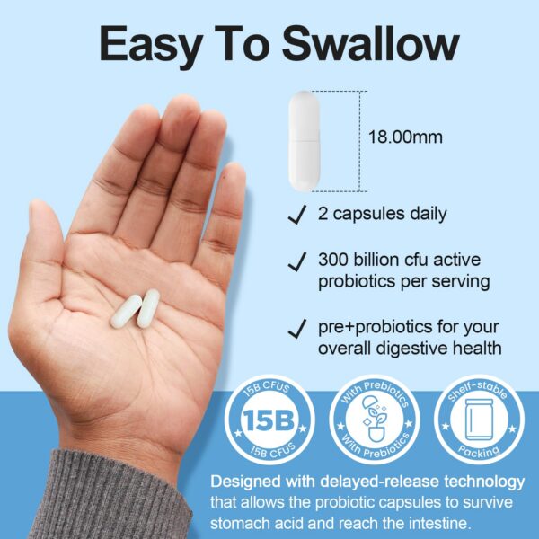 Suplemento probiótico Linkvibe vegano sin lactosa y sin gluten