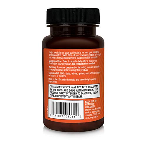 Suplemento probiótico Natures Instincts Ultra Spore apoyo intestinos