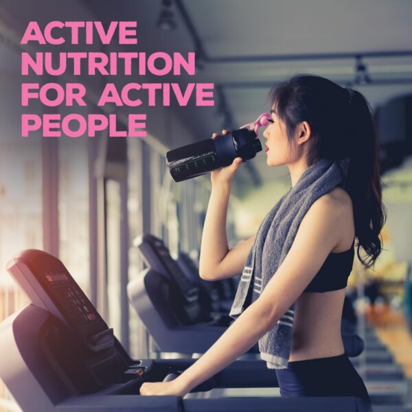 Suplemento probiótico Sunwarrior caja y frasco para mujeres