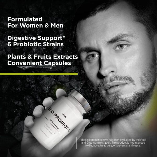 Version 1.0.0 Suplemento probiótico vegano sin lácteos sin gluten Amen