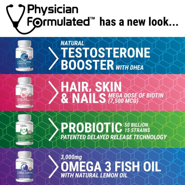 Suplemento probióticos 50B UFC para mejorar balance bacteriano intestinal