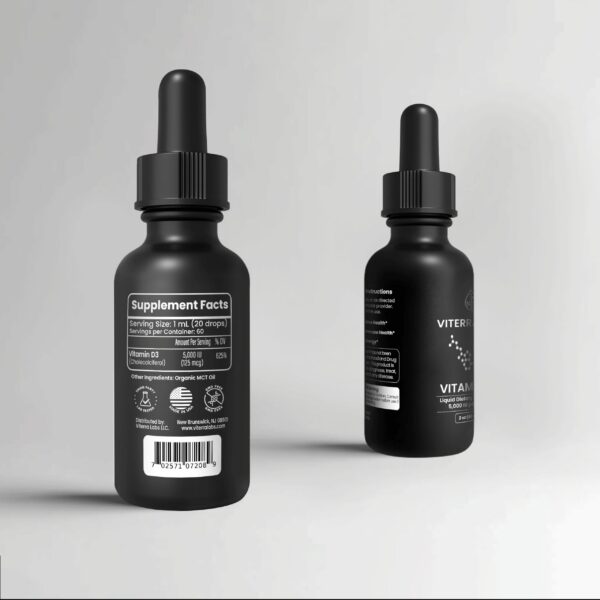 Suplemento profesional gotas vitamina D3 5000 UI