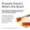Suplemento de própolis no-GMO y libre de gluten