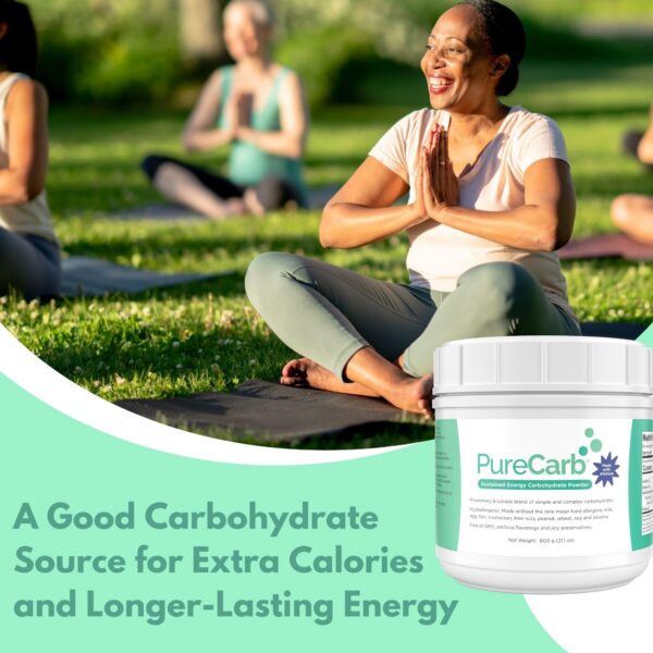 Suplemento PureCarb Solace Nutrition fórmula avanzada