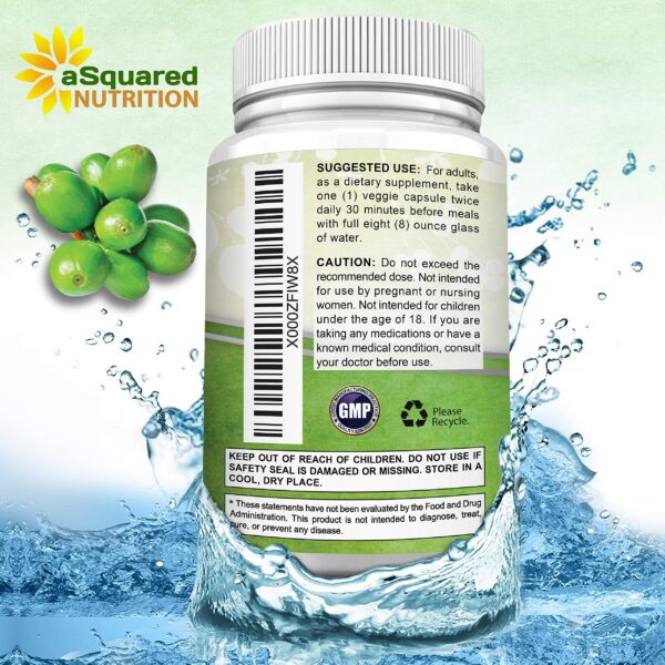 Suplemento quemador de grasa aSquared Nutrition con ingredientes naturales