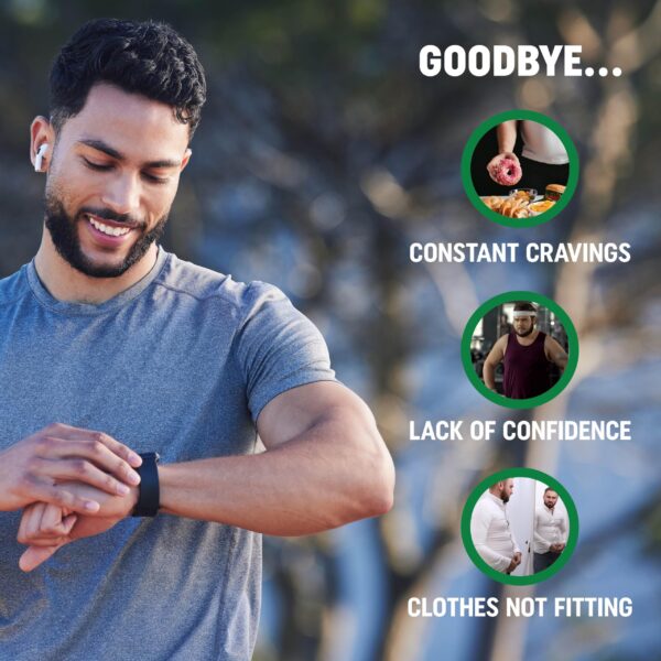Version 1.0.0 Suplemento de quemador de grasa para hombres con café verde y té verde