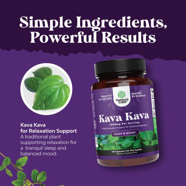 Suplemento de raíz kava kava para estilo de vida saludable