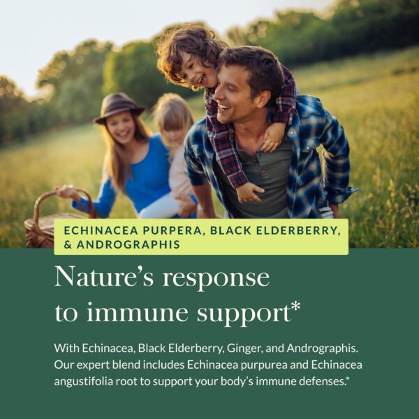 Suplemento rápido Gaia Herbs Quick Defense para síntomas de resfriado