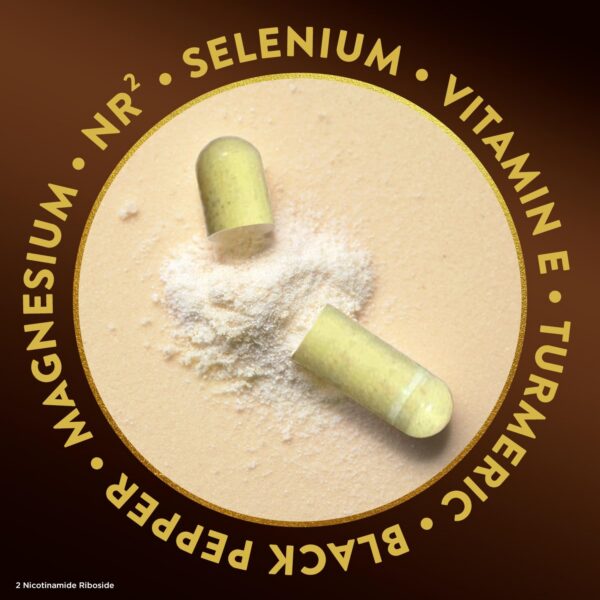 Suplemento para reducir estrés y balancear piel sensible Swisse NAD+