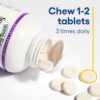 Suplemento relajante sin somnolencia Natural Factors L-Teanina