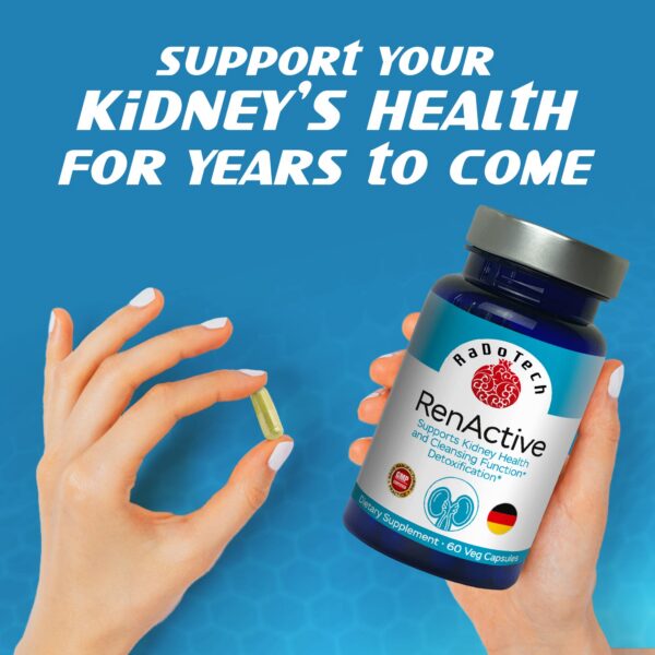 suplemento RenActive para salud renal y limpieza natural del cuerpo