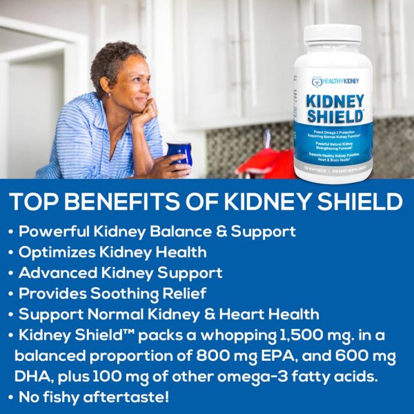 Suplemento renal omega 3 y probióticos paquete doble