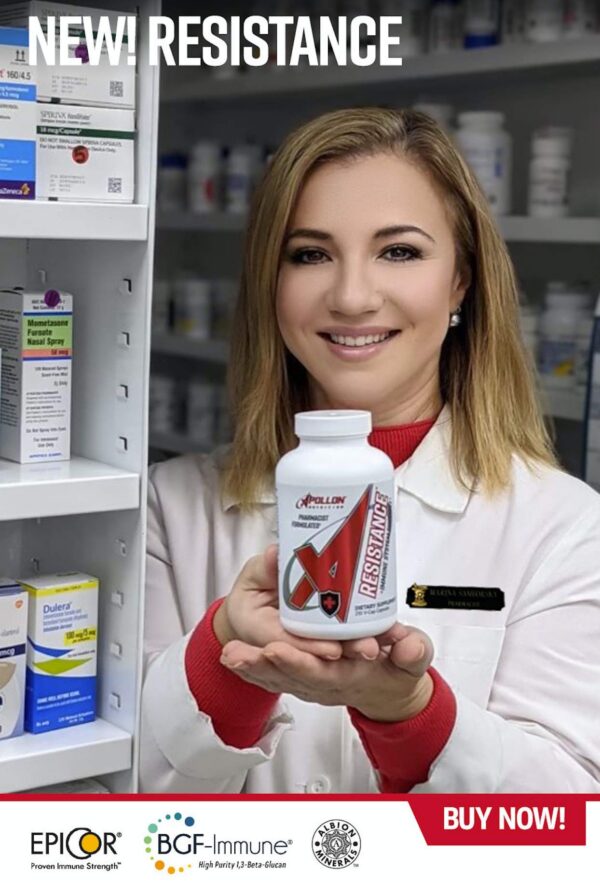 Suplemento Resistance para defensas y energía diaria