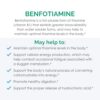 Suplemento Rootcology Benfotiamina alta absorción