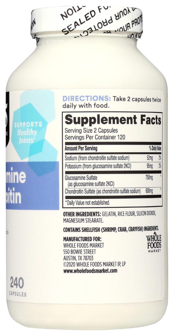 Suplemento para salud articular glucosamina condroitina 365