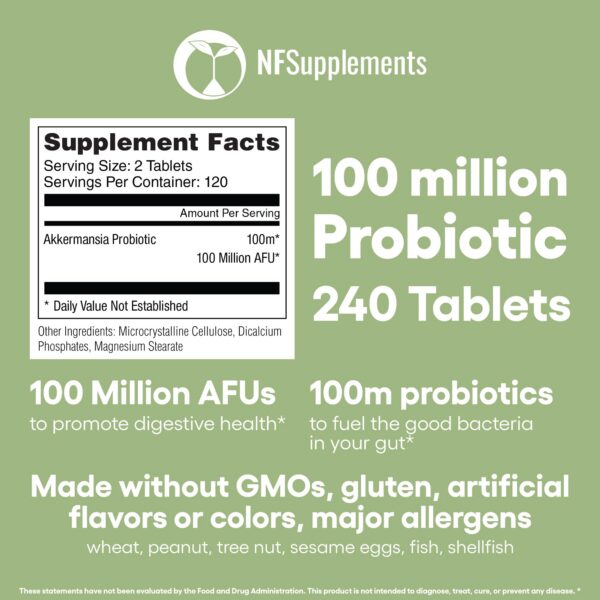Suplemento para salud digestiva Akkermansia Muciniphila