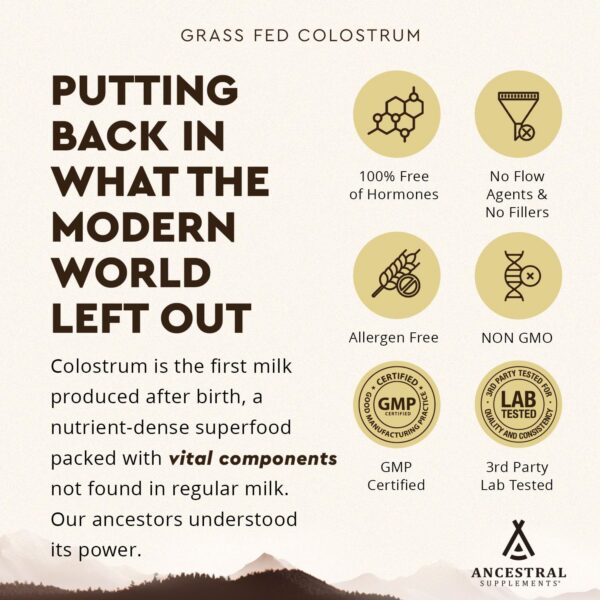 Version 1.0.0 Suplemento de salud y energía de res alimentada con pasto