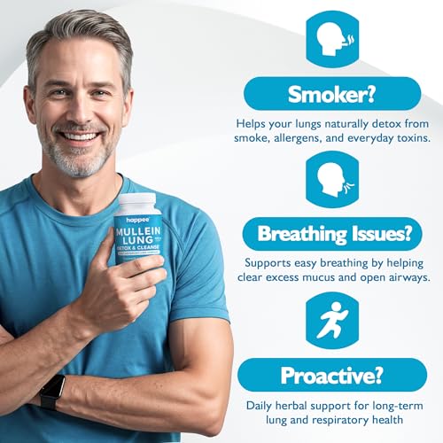 Suplemento de salud pulmonar para fumadores y no fumadores