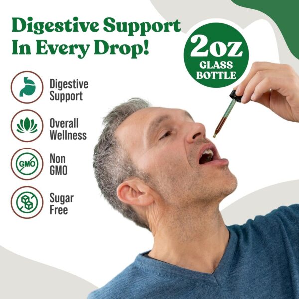 Suplemento saludable DigestaPro con extractos herbales para digestión