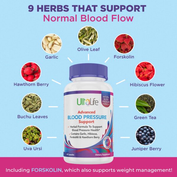 Suplemento saludable ULTALIFE para hombres adultos