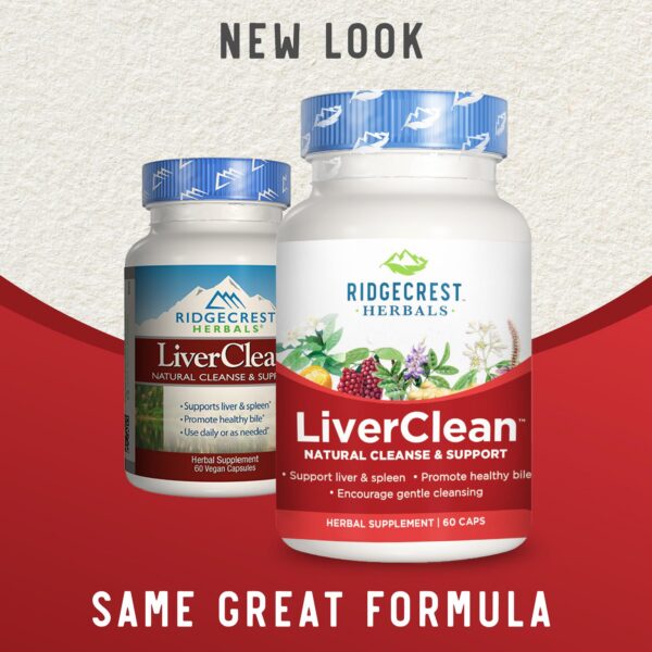 Suplemento seguro para función hepática Ridgecrest Herbals