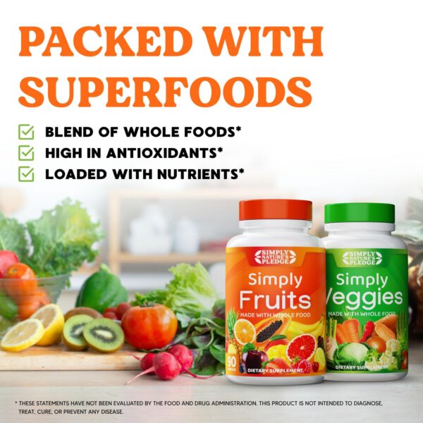 Suplemento Simply Nature's Pledge vegano sin gluten 720 cápsulas