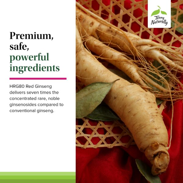 Suplemento sin alérgenos Terry Naturally HRG80