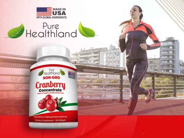 Pure Healthland cápsulas blandas arándano 60 unidades