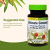 Version 1.0.0 Suplemento sin gluten Herbs Etc Ultimate Ginseng 30 cápsulas