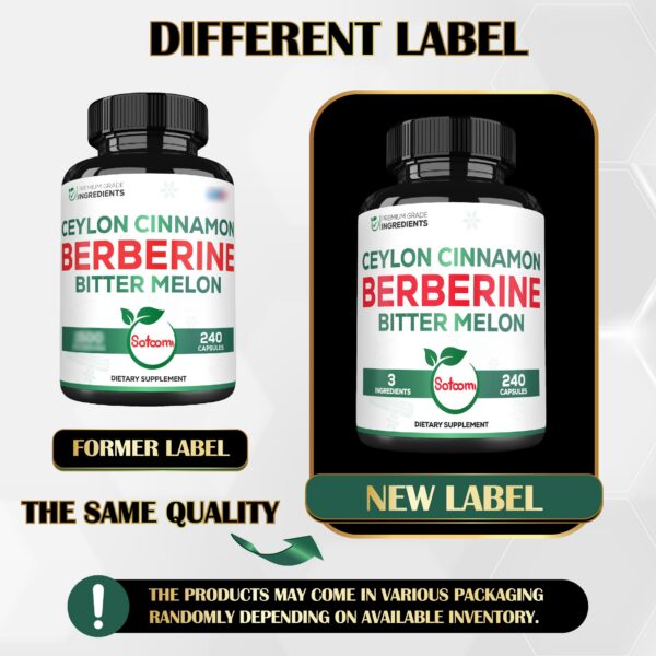 Suplemento para sistema inmunológico y corazón con Berberina 1500mg