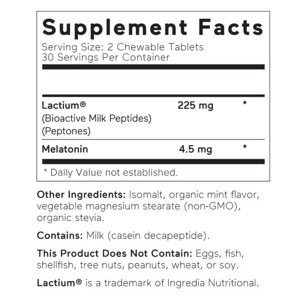 Suplemento Smarter Nutrition para mejorar calidad de sueño