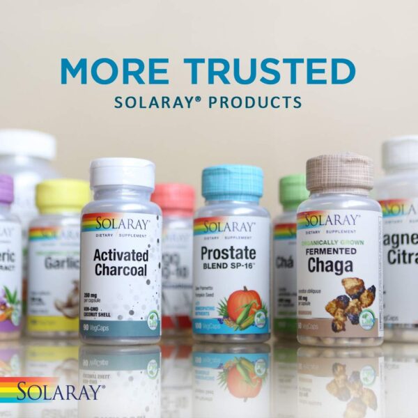 Suplemento SOLARAY biotina 5000 mcg larga duración