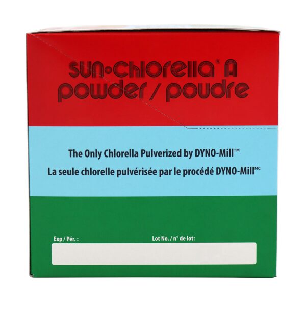 Suplemento Sun Chlorella polvo con proteína y minerales esenciales