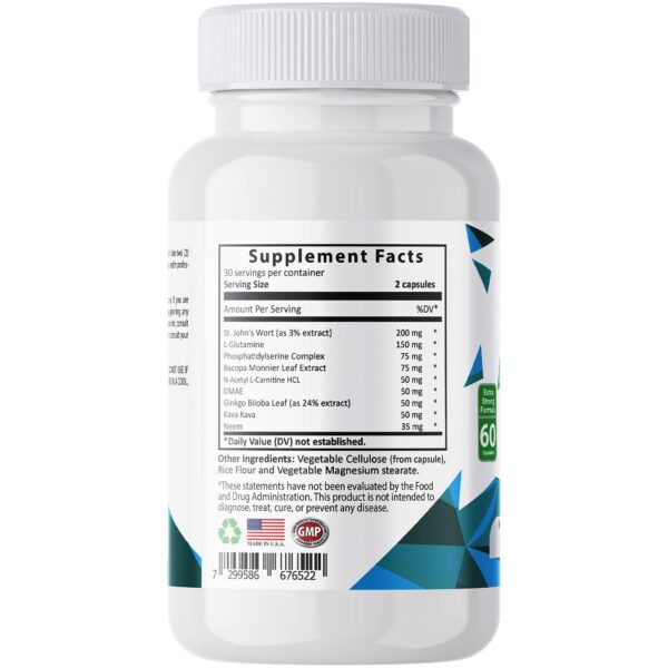 Suplemento Sundhed Natural etiqueta frontal y lateral