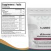 Suplemento SUNMED 60 gummies con hongos funcionales adaptógenos