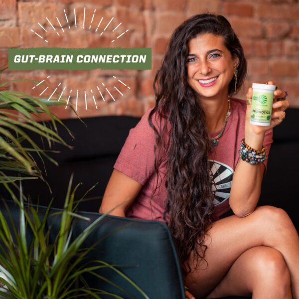 Suplemento Sunwarrior probióticos prebióticos 30 cápsulas