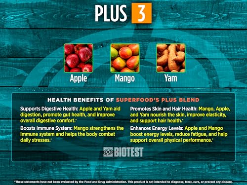 Suplemento de superalimento para dieta saludable