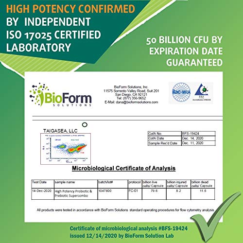 Suplemento TAIGASEA 30 cápsulas sin lactosa ni gluten, vegano
