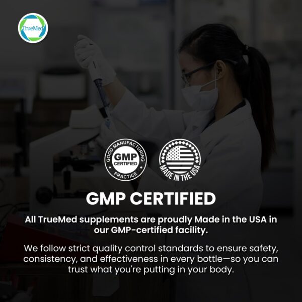 TrueMed suplemento sueño sin efectos secundarios 90 cápsulas