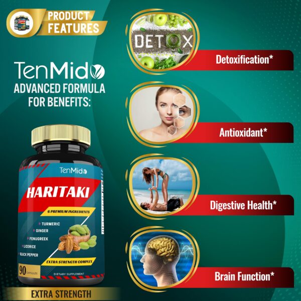 suplemento tenmido haritaki presentación