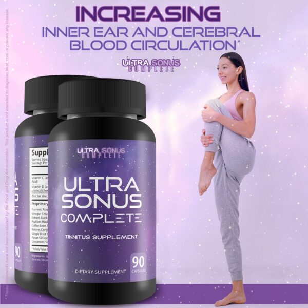 Version 1.0.0 Suplemento Ultra Sonus para zumbido en oídos y tinnitus