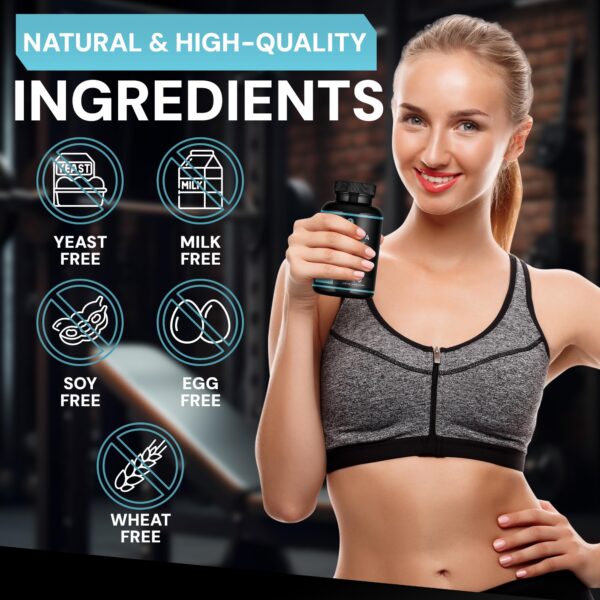 Contenido del suplemento Urolitina A Plus en cápsulas vegetales