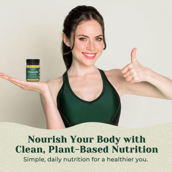 Version 1.0.0 Suplemento vegano clorella para salud y bienestar