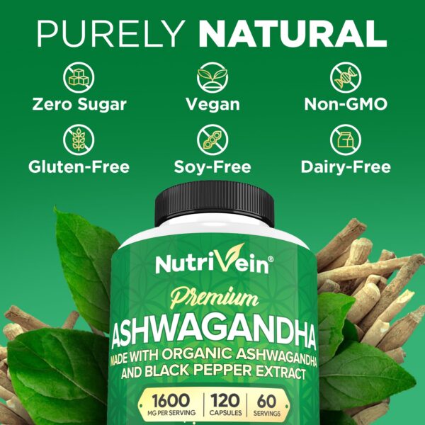 Suplemento vegano Ashwagandha elaborado en instalación certificada
