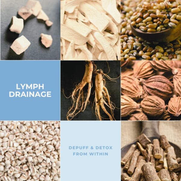 Suplemento vegano drenaje linfático y vitalidad corporal