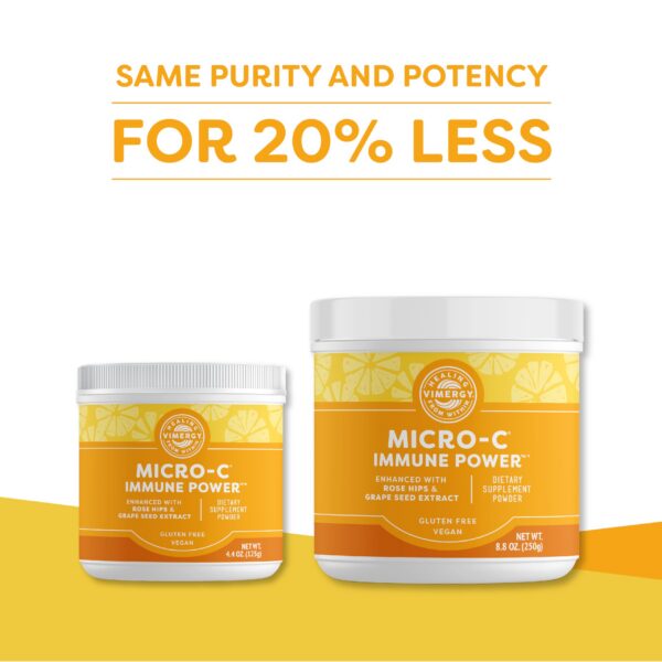 Version 1.0.0 Suplemento Vegaano y Kosher Vimergy Micro-C vitamina c