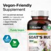 Suplemento vegano para lactancia goats rue cápsulas