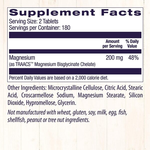 Suplemento vegano magnesio bisglicinato quelado Healthy Origins